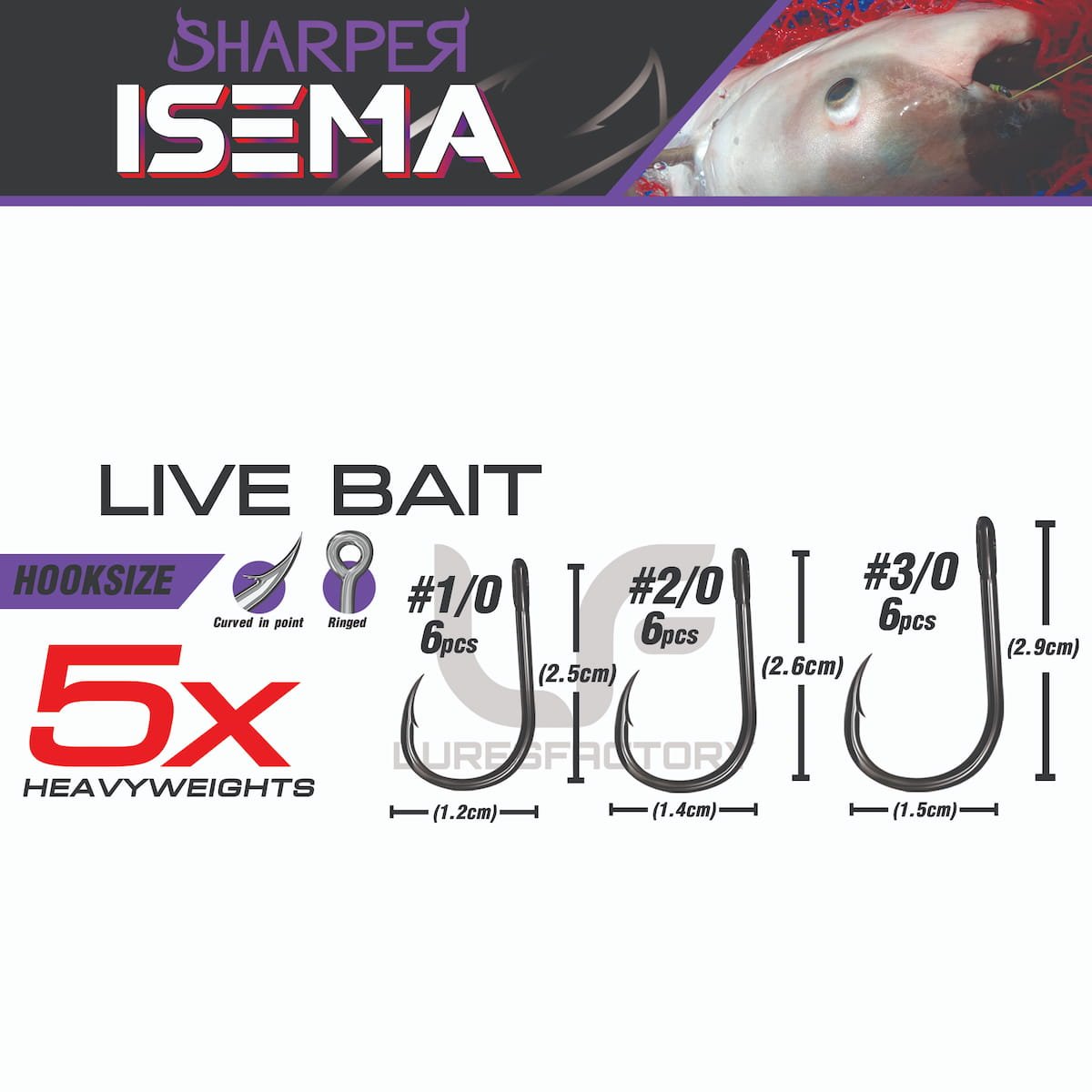 ISEMA 5X LIVE BAIT