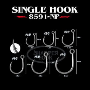 SINGLE HOOK 8591-NP
